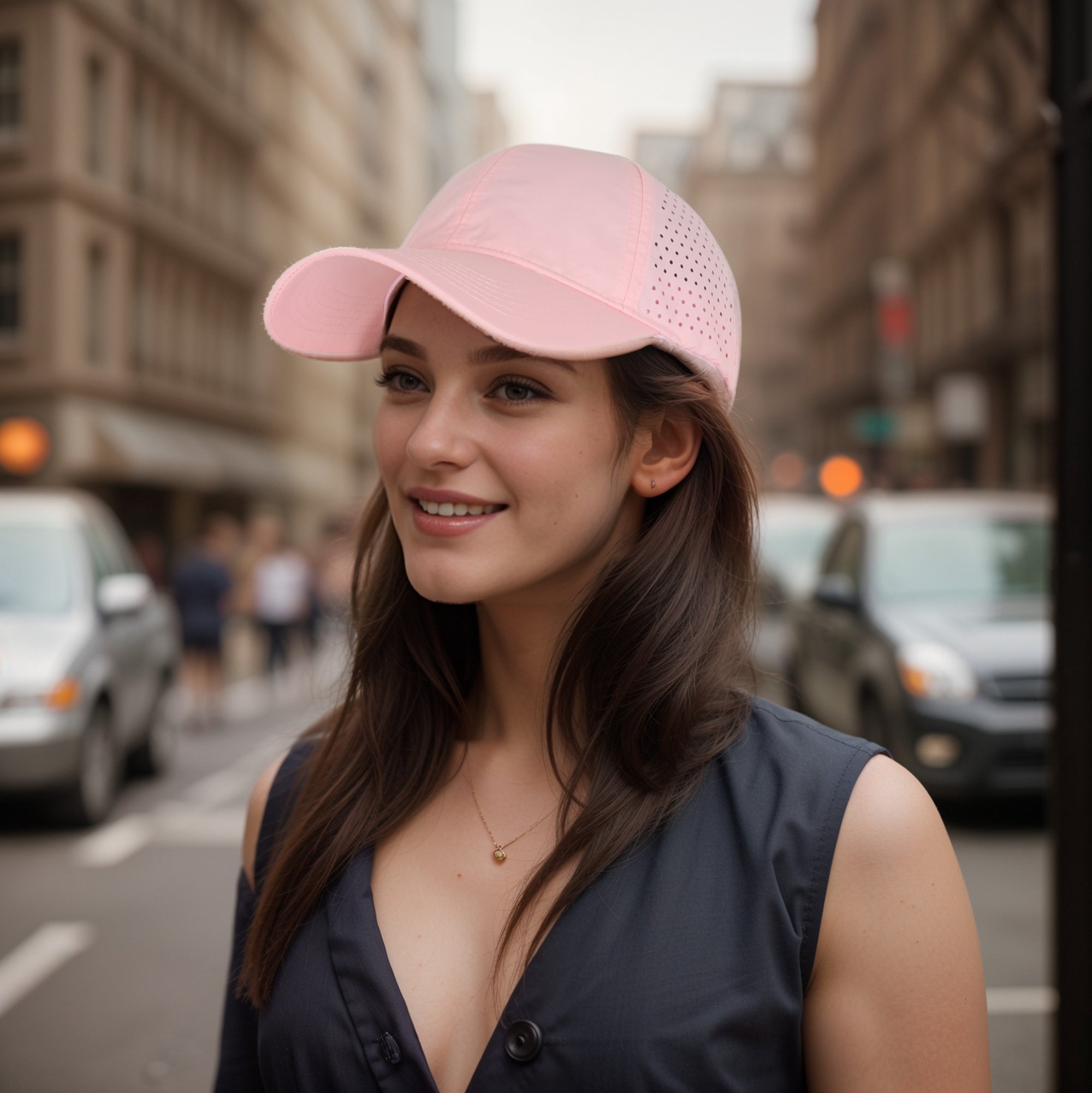 Anna-Kaci Women's Perforated Sports Baseball Cap Stylish Anti-UV Sun Protection Hat