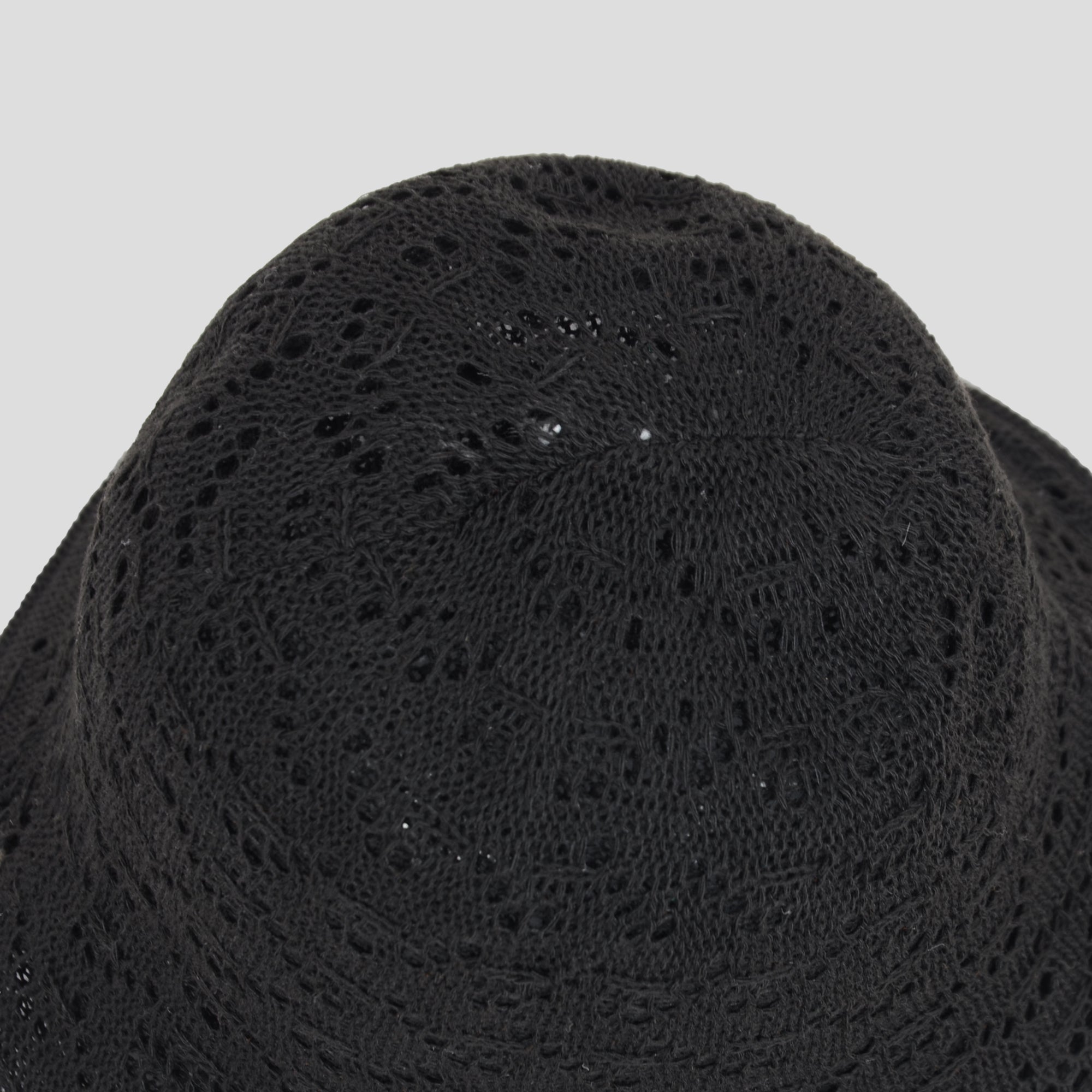 Anna-Kaci Women's Crocheted Bucket Hat Foldable Breathable Sun Protection