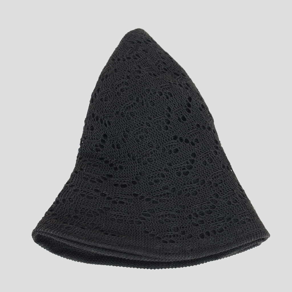 Anna-Kaci Women's Crocheted Bucket Hat Foldable Breathable Sun Protection