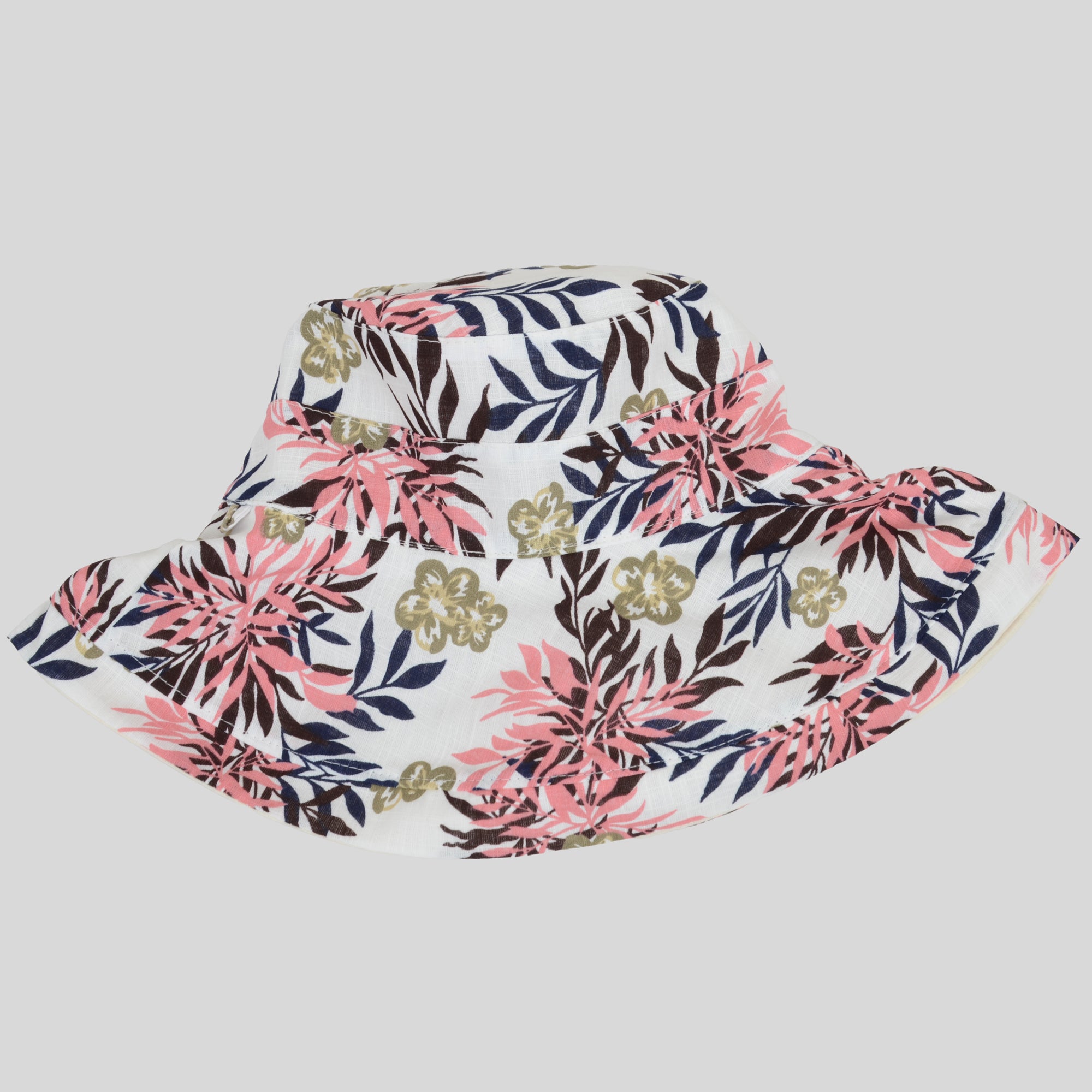 Anna-Kaci Women's Reversible Bucket Hat Stylish Floral Printing Sun Protection