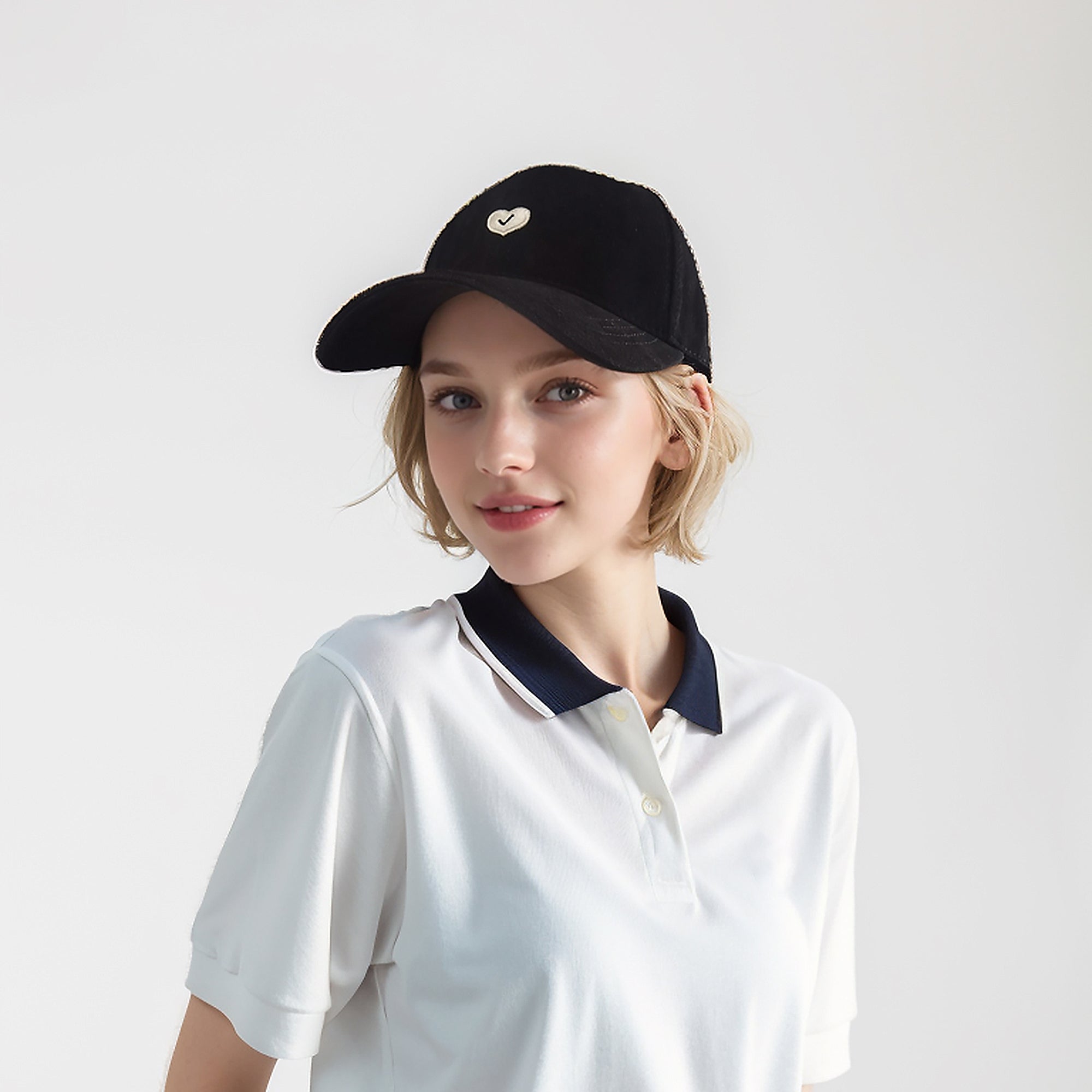 Anna-Kaci Women's Embroidered Baseball Cap Low Bun Large Head Circumference Soft Cotton Trucker Hat