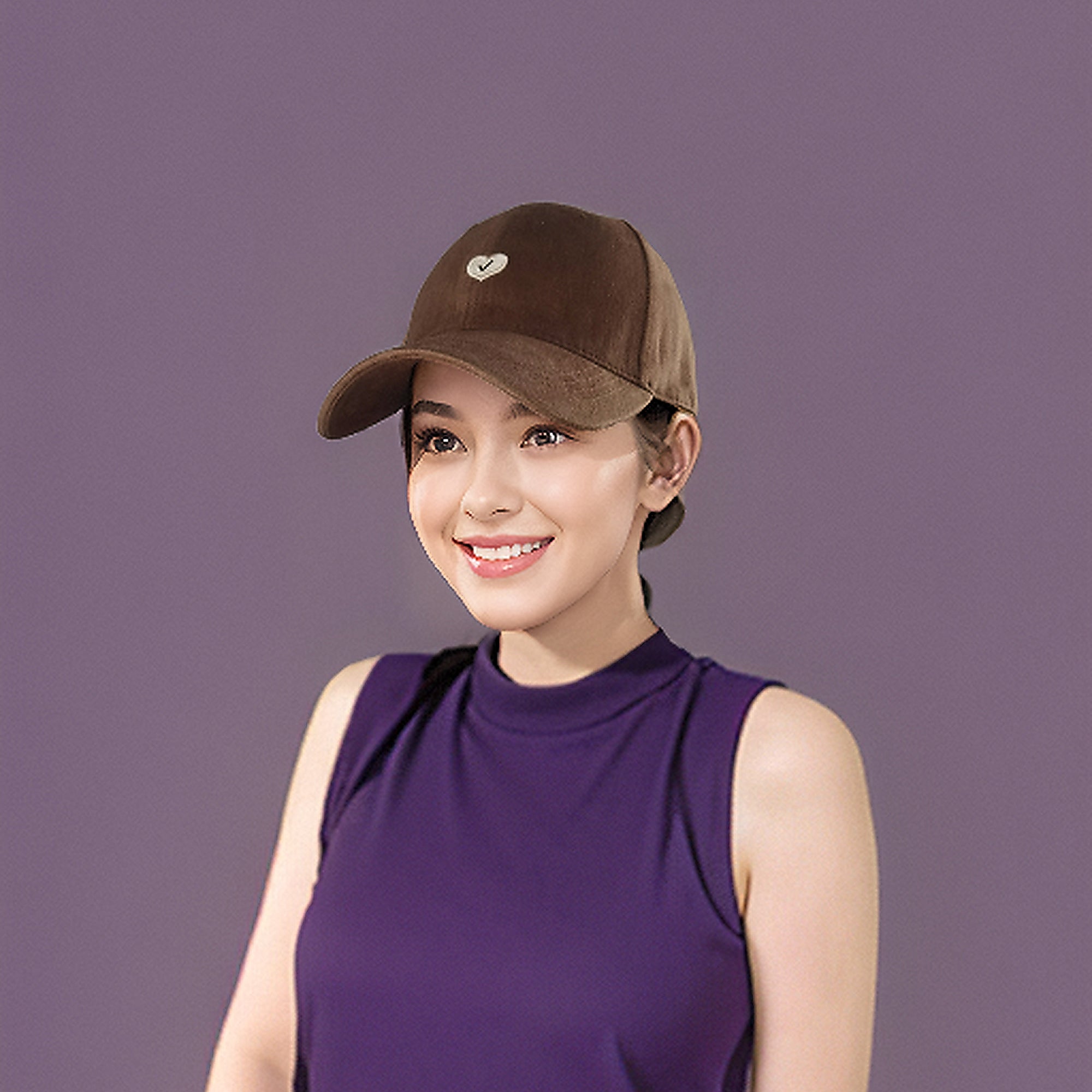 Anna-Kaci Women's Embroidered Baseball Cap Low Bun Large Head Circumference Soft Cotton Trucker Hat