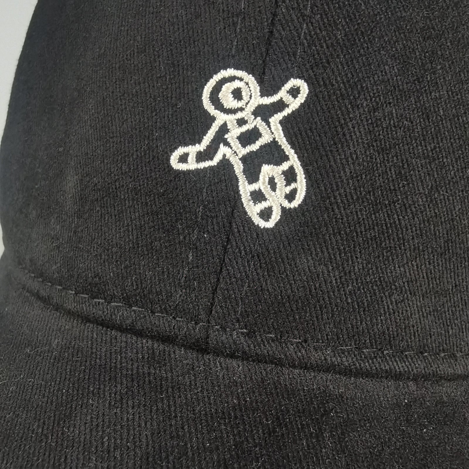 Anna-Kaci Women's Embroidered Baseball Cap Low Bun Snowflake Fleece Velvet Mesh Trucker Hat