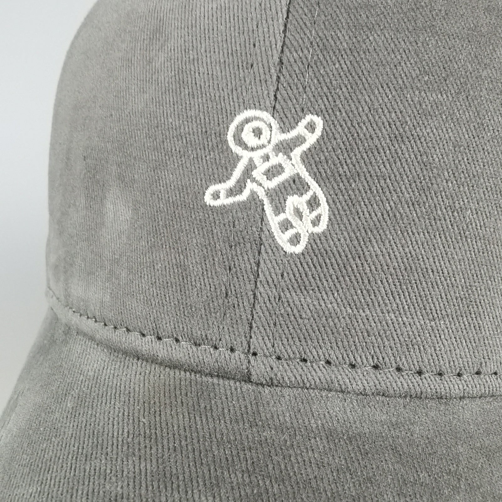 Anna-Kaci Women's Embroidered Baseball Cap Low Bun Snowflake Fleece Velvet Mesh Trucker Hat