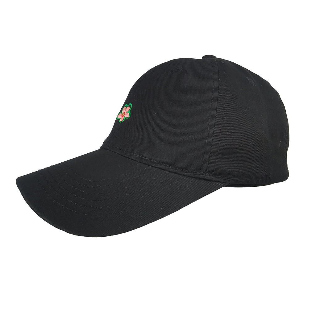 Anna-Kaci Women's Flower Embroidered Baseball Cap Low Bun Soft Cotton Trucker Hat