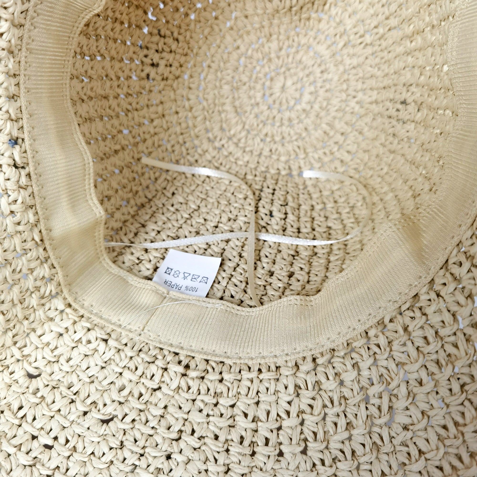 Anna-Kaci Women's Bucket Hats Flower Crochet Pattern Papyrus Fisherman Cap