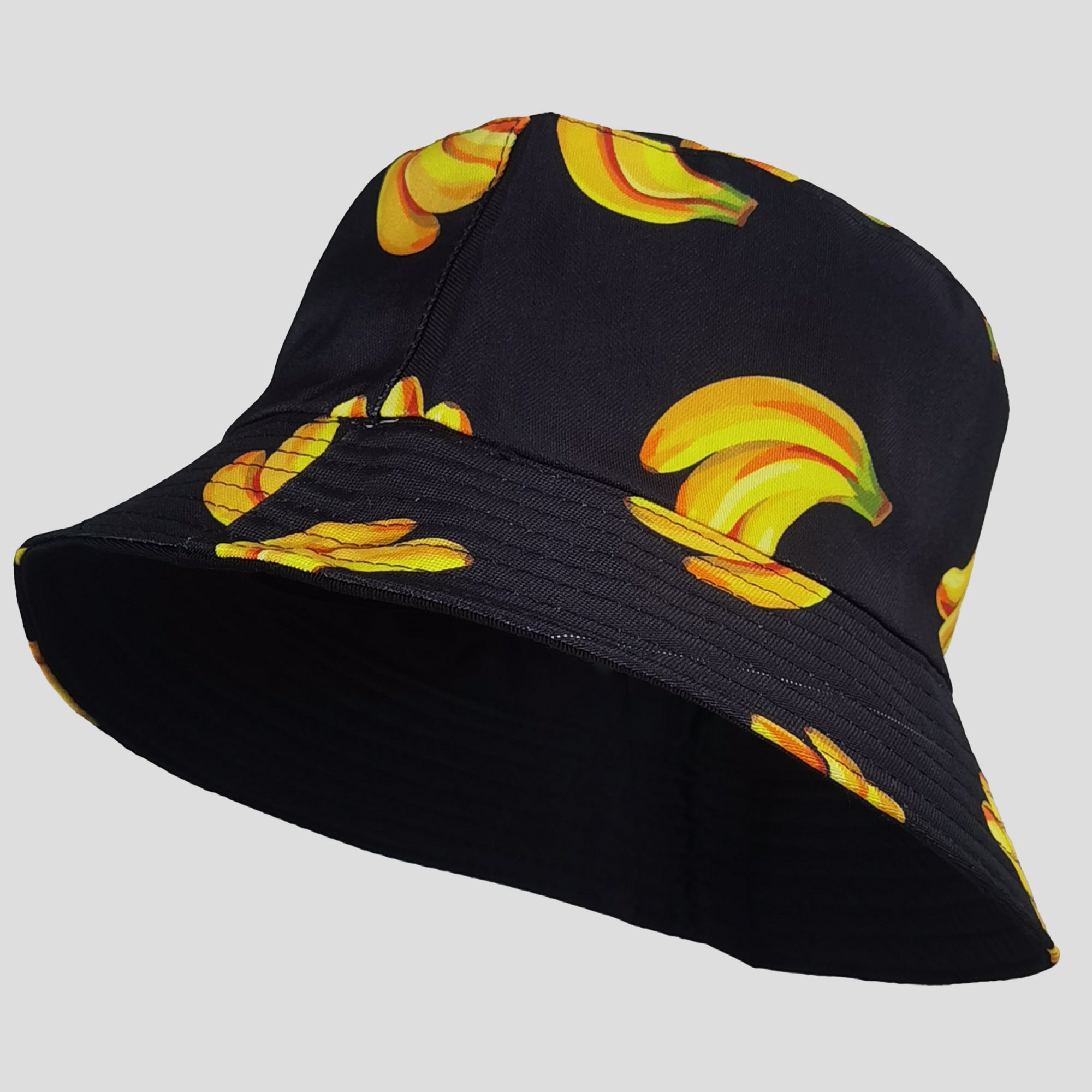 Anna-Kaci Women's Reversible Bucket Hat Stylish Fruit Printing Sun Protection