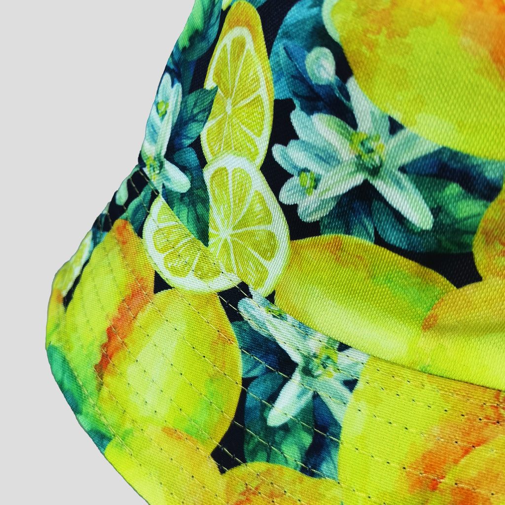 Anna-Kaci Women's Reversible Bucket Hat Stylish Fruit Printing Sun Protection