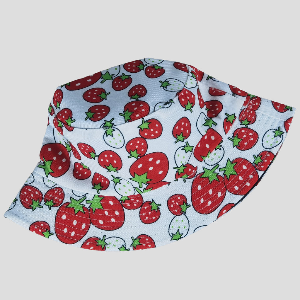 Anna-Kaci Women's Reversible Bucket Hat Stylish Fruit Printing Sun Protection