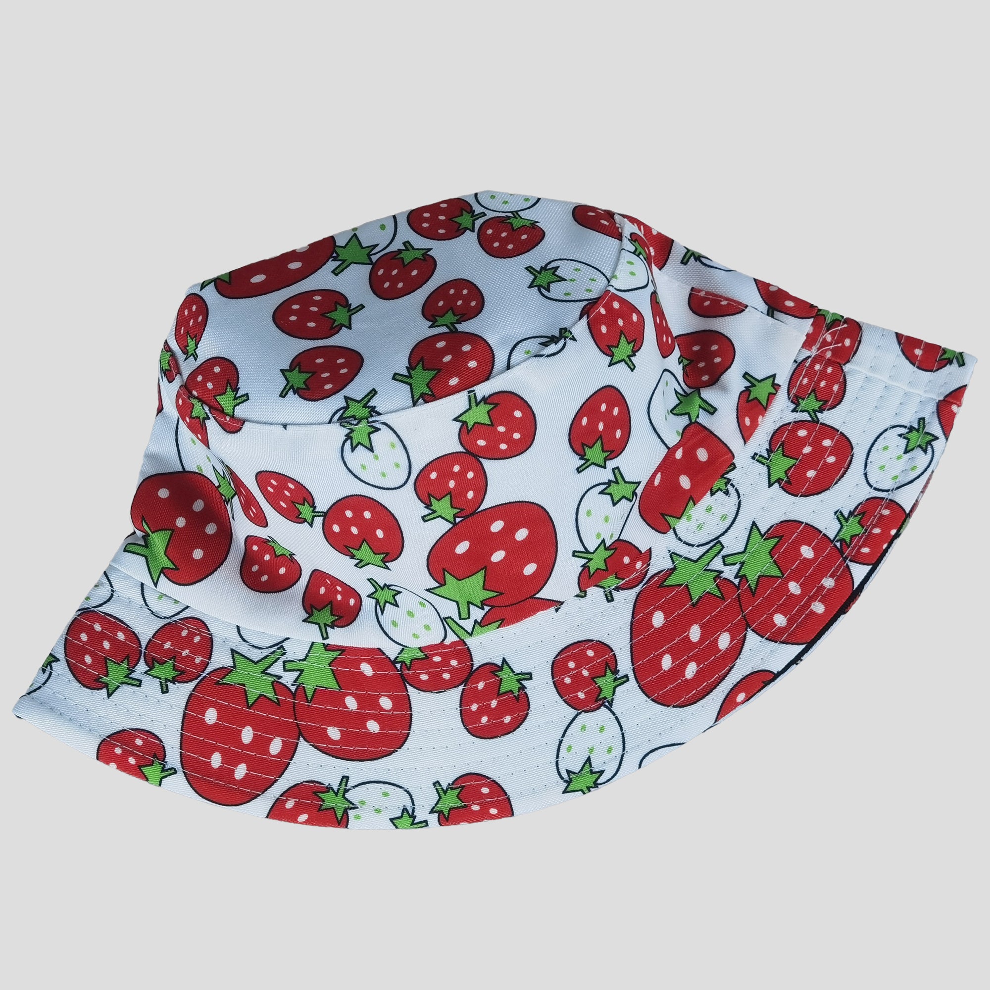Anna-Kaci Women's Reversible Bucket Hat Stylish Fruit Printing Sun Protection