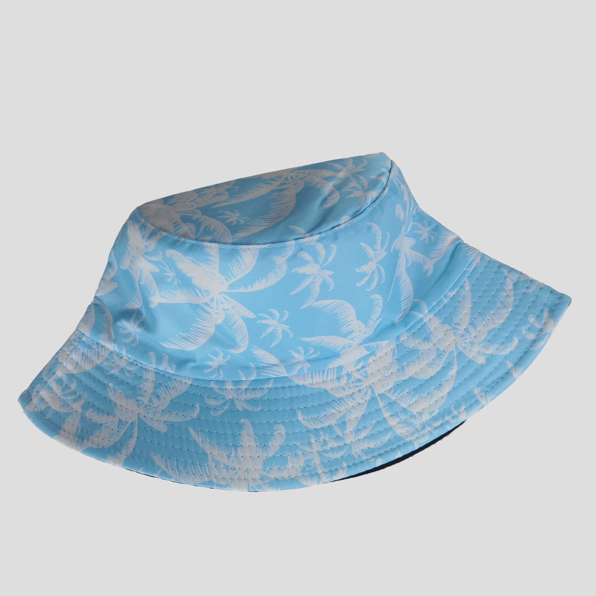 Anna-Kaci Women's Coconut Palm Print Bucket Hats Reversible Anti-UV Hat