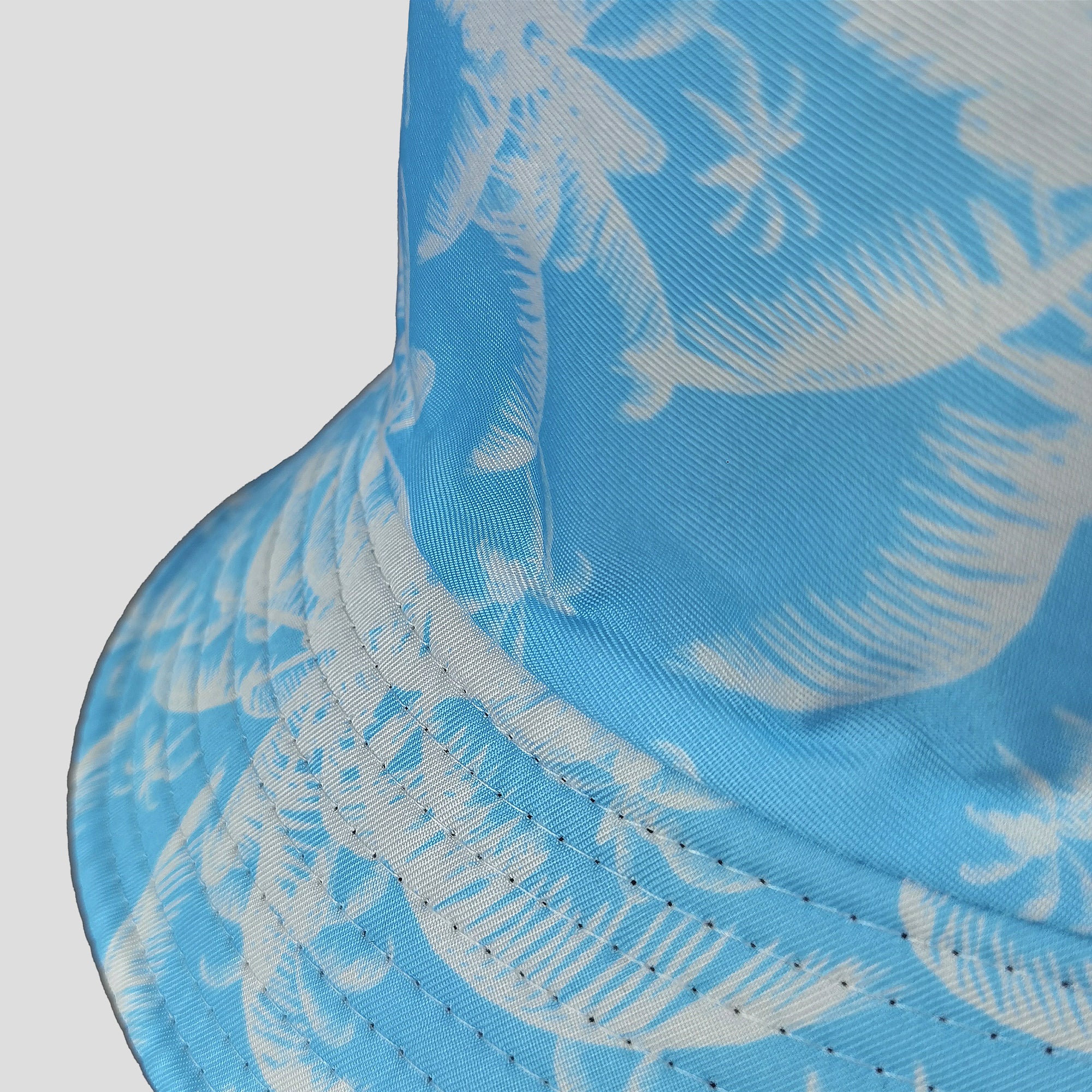 Anna-Kaci Women's Coconut Palm Print Bucket Hats Reversible Anti-UV Hat