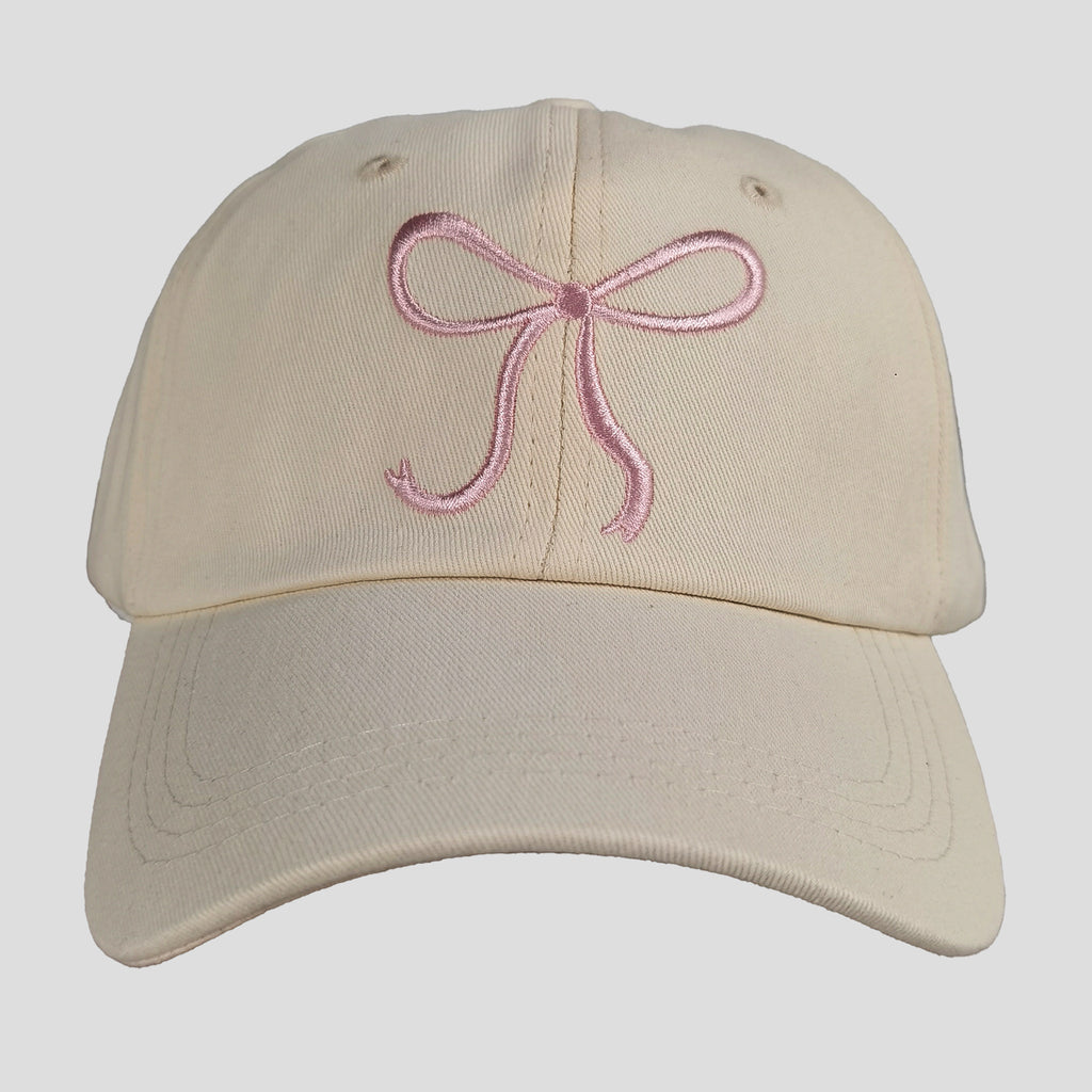 Anna-Kaci Women's Baseball Cap with Bow Embroidery