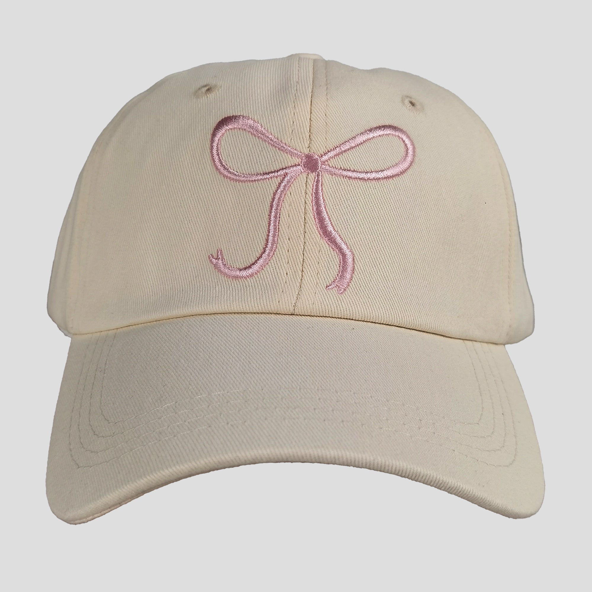 Anna-Kaci Women's Baseball Cap with Bow Embroidery