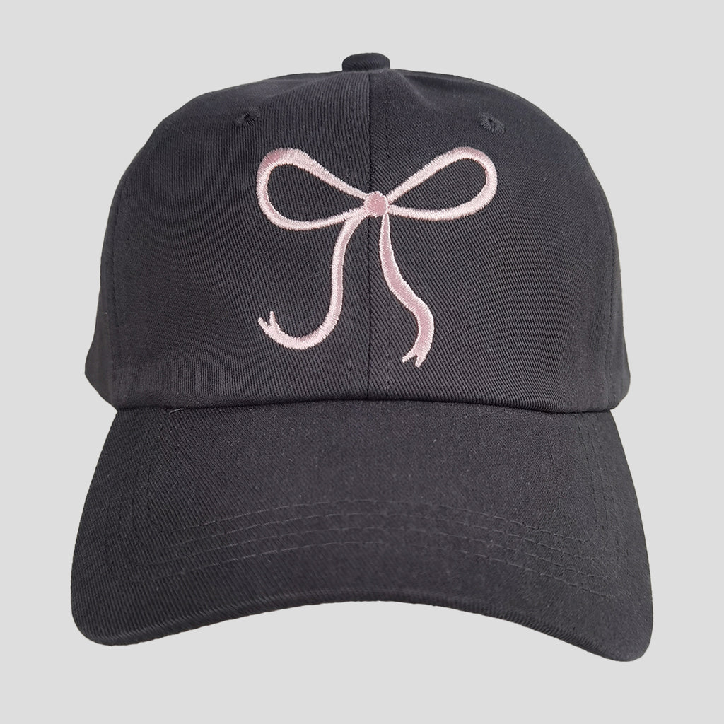 Anna-Kaci Women's Baseball Cap with Bow Embroidery