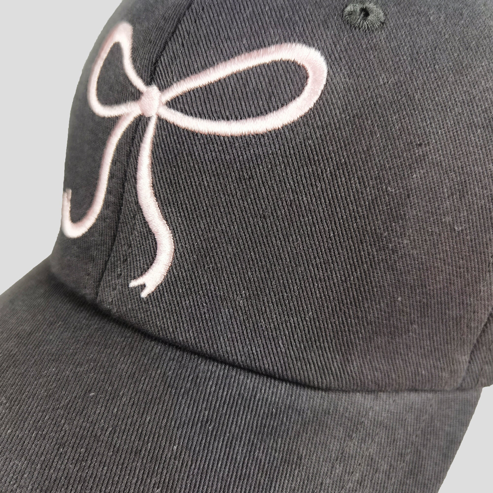 Anna-Kaci Women's Baseball Cap with Bow Embroidery