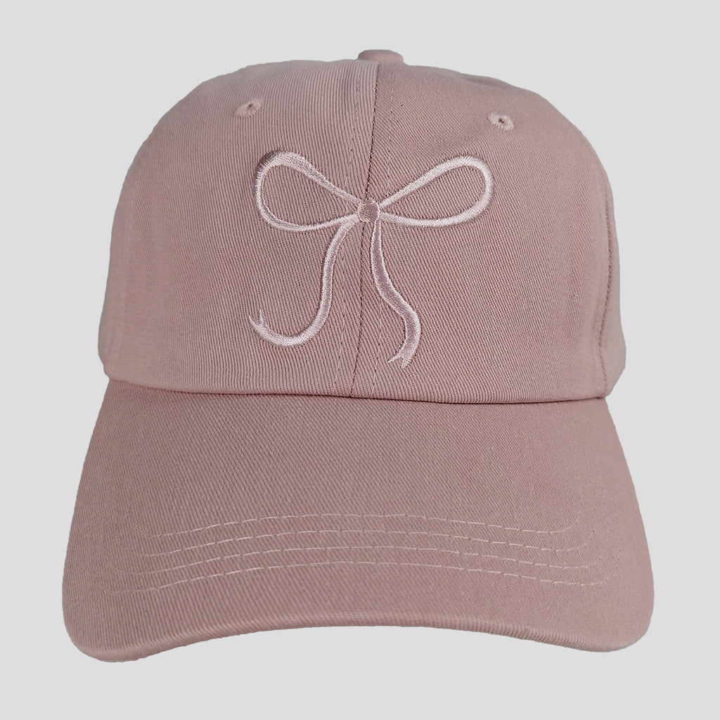 Anna-Kaci Women's Baseball Cap with Bow Embroidery