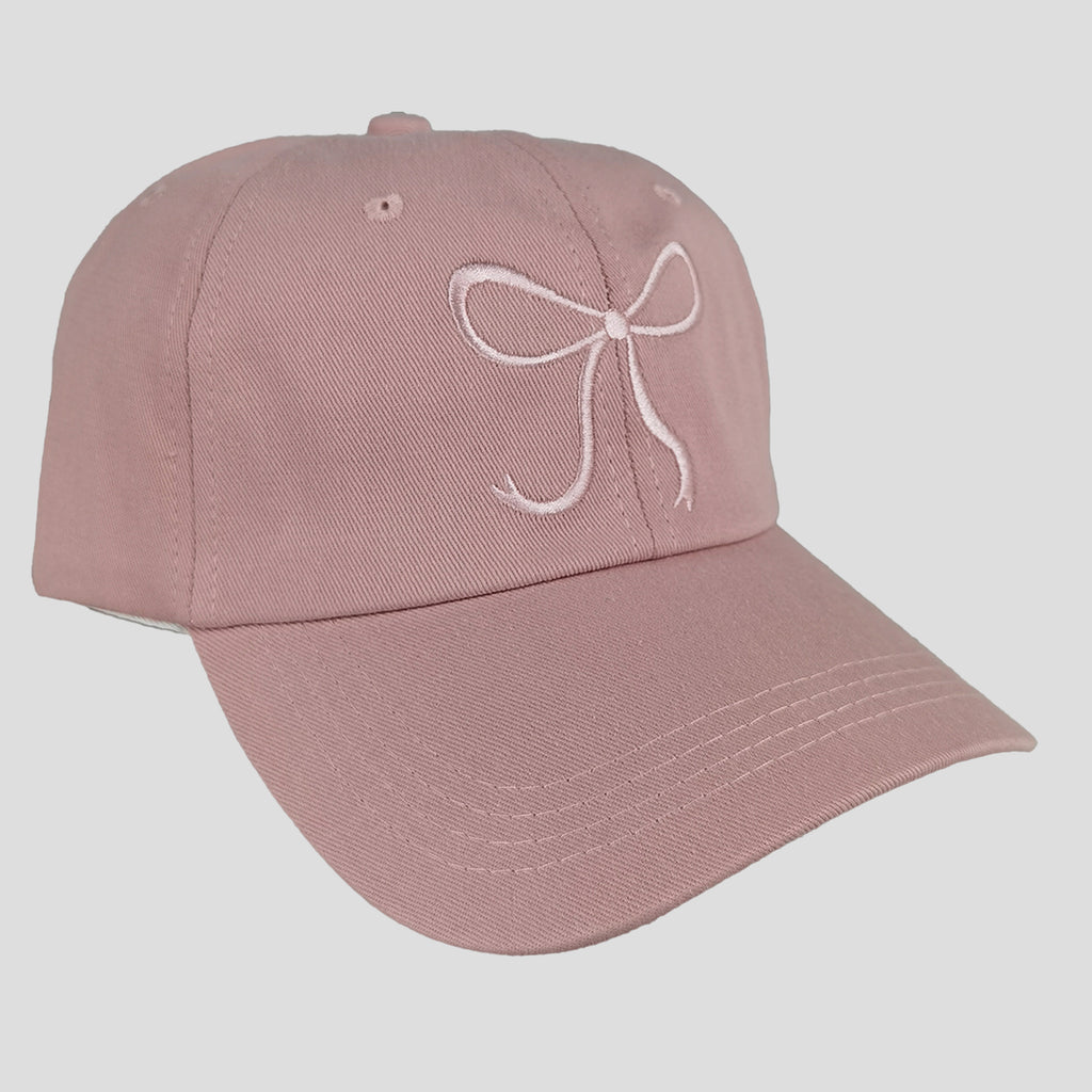 Anna-Kaci Women's Baseball Cap with Bow Embroidery