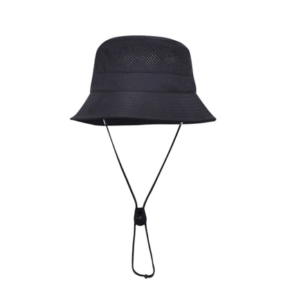 Anna-Kaci Lightweight Packable Bucket Hat with Ventilated Crown Chin Strap and Adjustable Fit for Travel Hiking and Outdoor Use