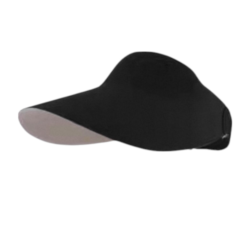 Anna-Kaci Women's Wide Brim Floppy Sun Hat with Contrast Bow Band and Structured Crown