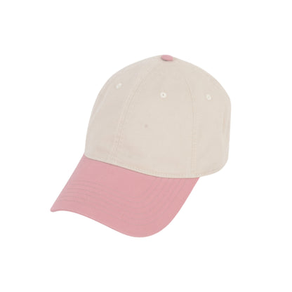 Anna-Kaci Unisex Classic Two-Tone Baseball Cap with Curved Brim and Adjustable Buckle Strap