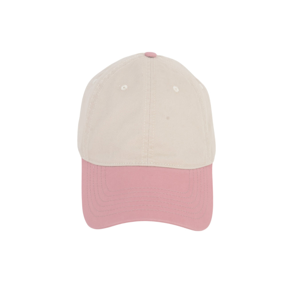 Anna-Kaci Unisex Classic Two-Tone Baseball Cap with Curved Brim and Adjustable Buckle Strap