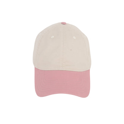 Anna-Kaci Unisex Classic Two-Tone Baseball Cap with Curved Brim and Adjustable Buckle Strap