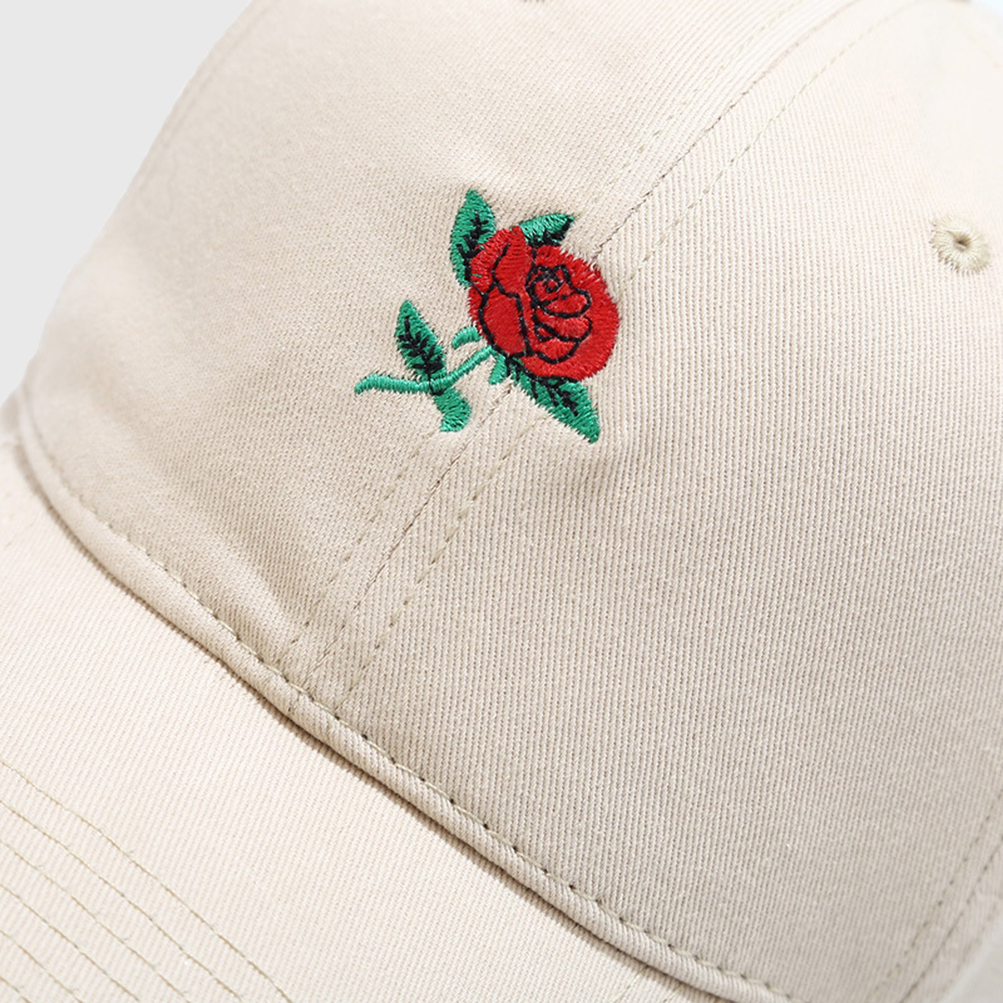 Anna-Kaci Women's Baseball Cap with Rose Embroidery