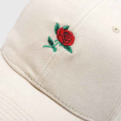 Anna-Kaci Women's Baseball Cap with Rose Embroidery