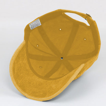 Anna-Kaci Women's Vintage Washed Baseball Cap with Cute Seal Embroidery