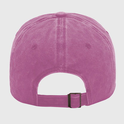 Anna-Kaci Women's Vintage Washed Baseball Cap with Lemon Embroidery