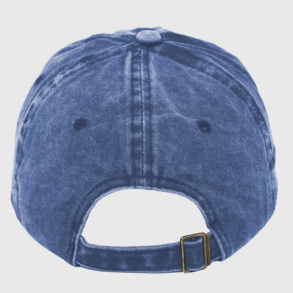 Anna-Kaci Women's Vintage Washed Baseball Cap with Skull and Rose Embroidery