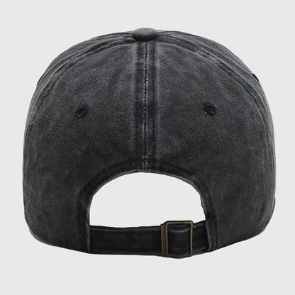 Anna-Kaci Women's Vintage Washed Baseball Cap with Skateboarding Ghost Embroidery