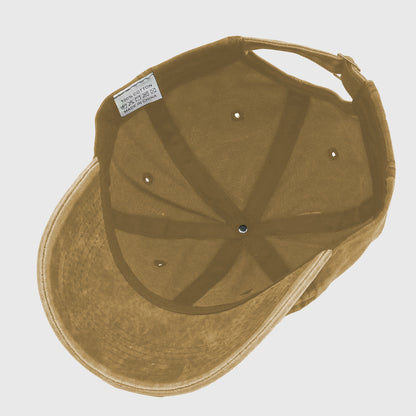 Anna-Kaci Women's Vintage Washed Baseball Cap with Skateboarding Ghost Embroidery