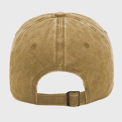 Anna-Kaci Women's Vintage Washed Baseball Cap with Skateboarding Ghost Embroidery