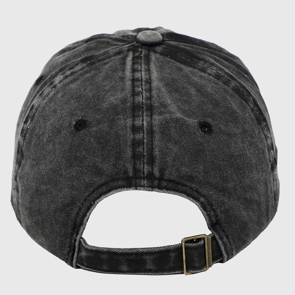 Anna-Kaci Women's Vintage Washed Baseball Cap with Ghost Embroidery