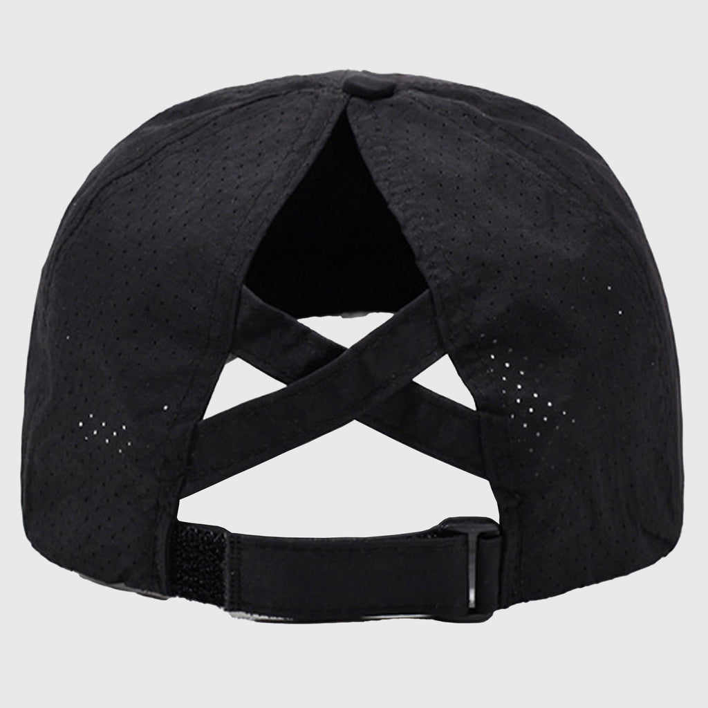 Anna-Kaci Women's Baseball Cap with Heart Embroidery - Breathable Criss - Cross Back Hat