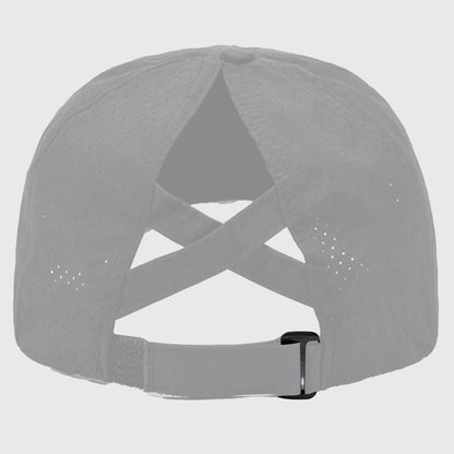 Anna-Kaci Women's Baseball Cap with Heart Embroidery - Breathable Criss - Cross Back Hat