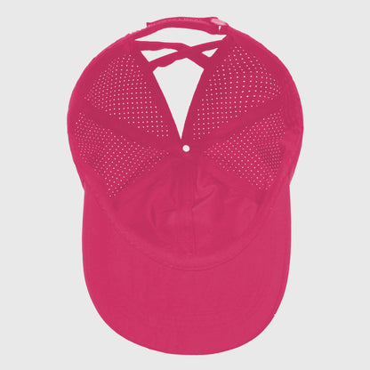 Anna-Kaci Women's Baseball Cap with Heart Embroidery - Breathable Criss - Cross Back Hat