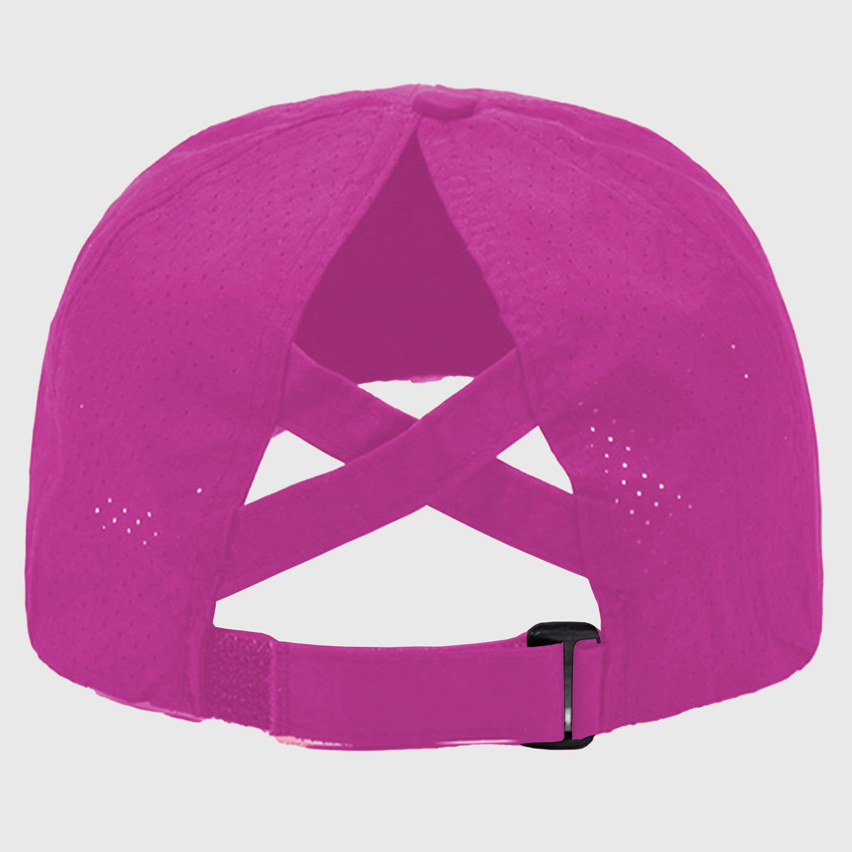 Women's Baseball Cap with Heart Embroidery - Breathable Criss - Cross Back Hat