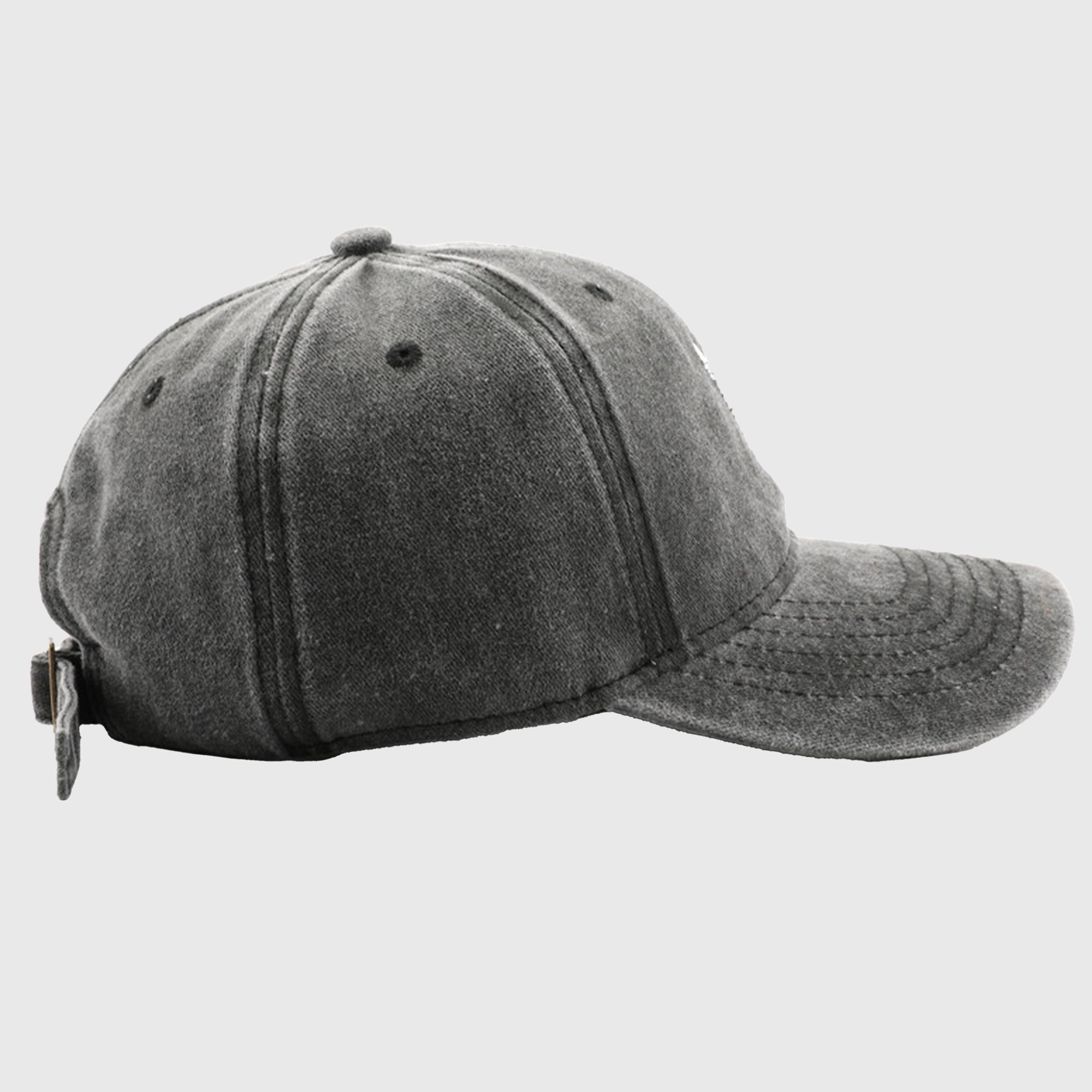 Anna-Kaci Women's Vintage Washed Baseball Cap with Heart Embroidery