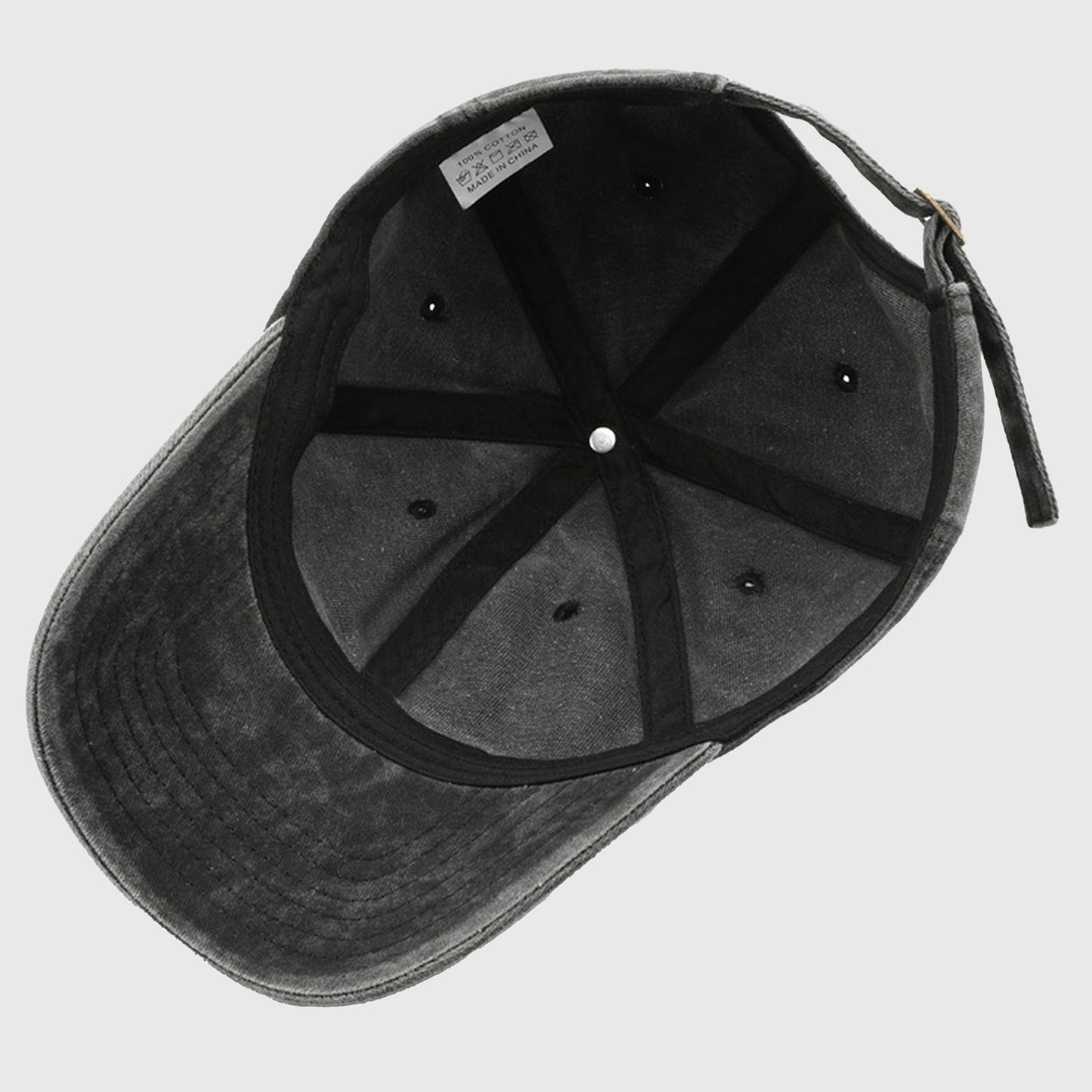 Anna-Kaci Women's Vintage Washed Baseball Cap with Heart Embroidery