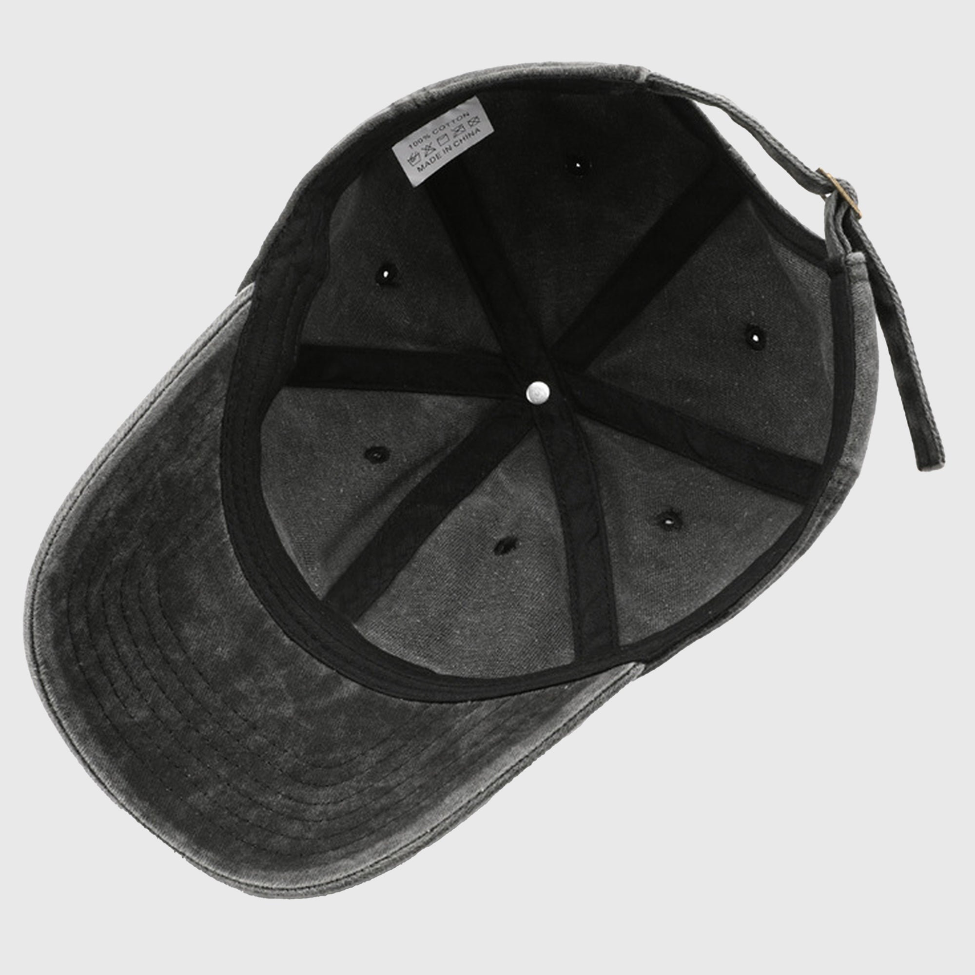 Anna-Kaci Women's Vintage Washed Baseball Cap with Heart Embroidery
