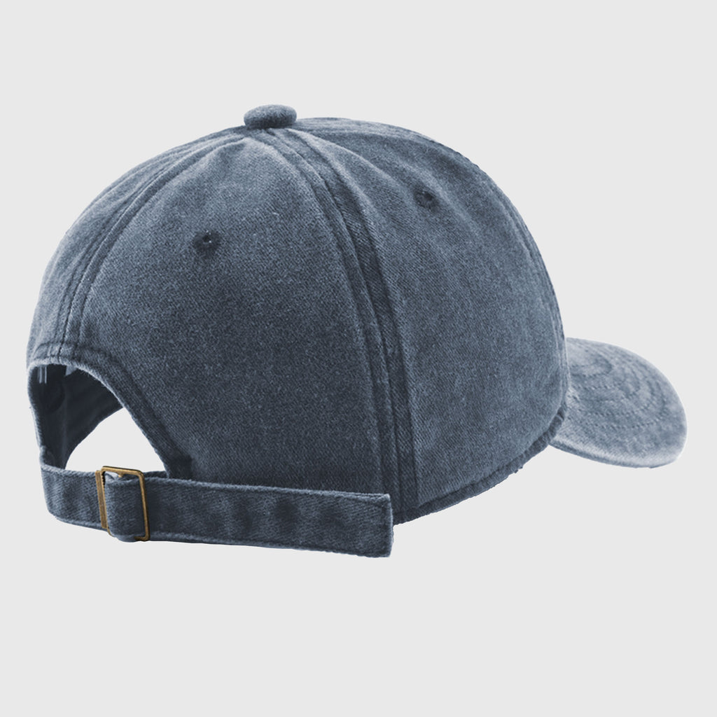 Anna-Kaci Women's Vintage Washed Baseball Cap with Heart Embroidery