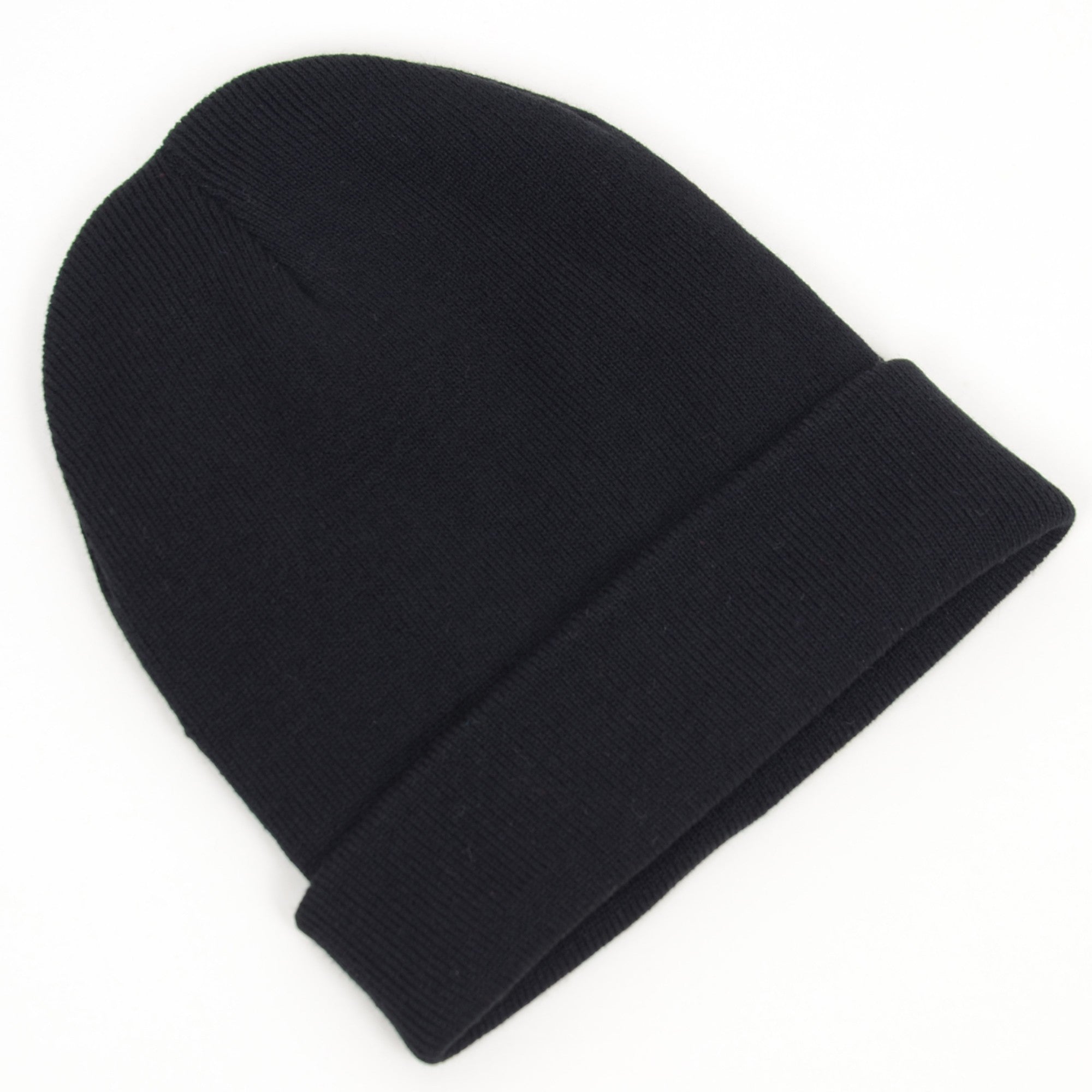 Anna-Kaci Women's Satin Lined Knit Beanie Hat with Folded Cuff for Hair Protection