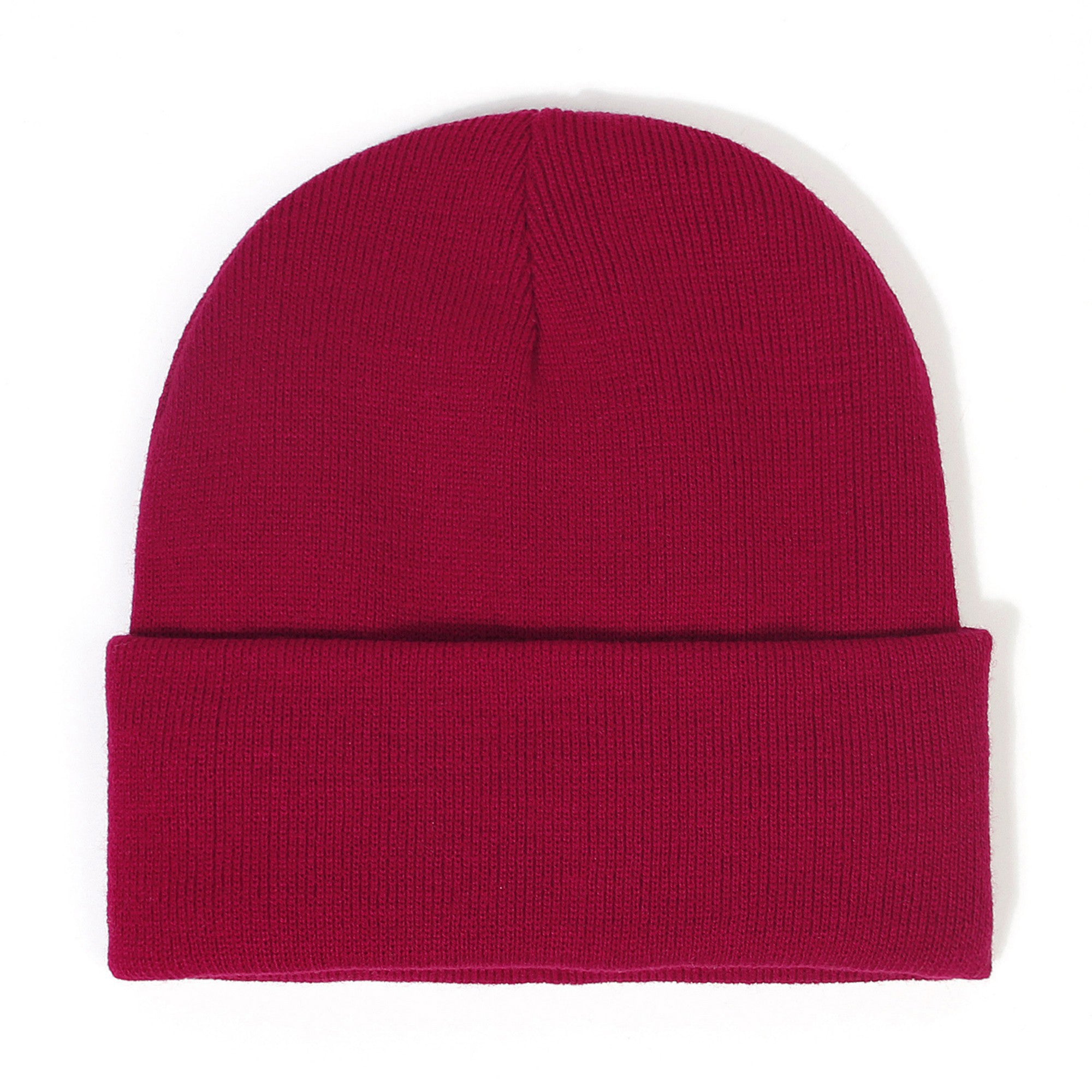 Anna-Kaci Women's Satin Lined Knit Beanie Hat with Folded Cuff for Hair Protection