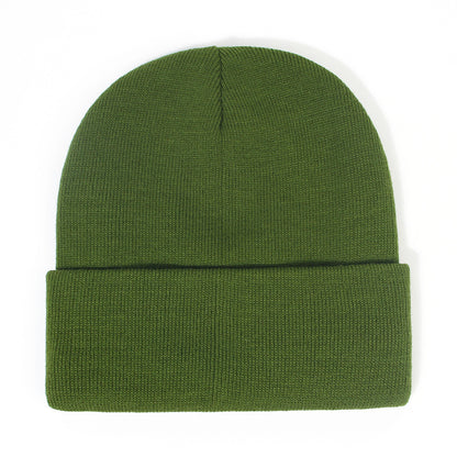 Anna-Kaci Women's Satin Lined Knit Beanie Hat with Folded Cuff for Hair Protection