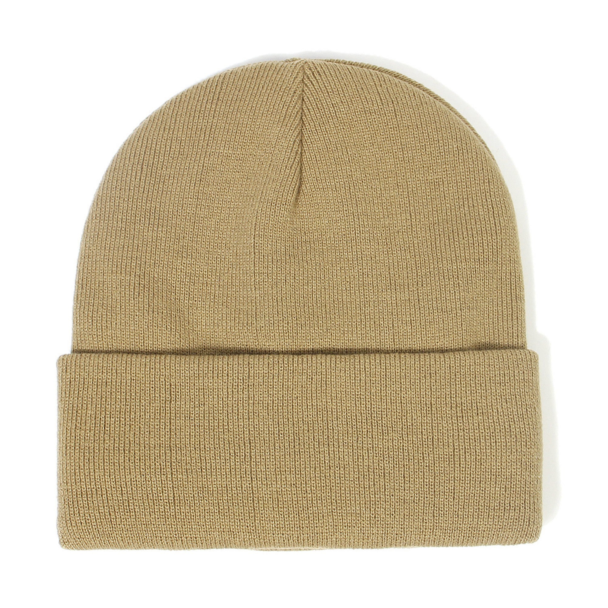 Anna-Kaci Women's Satin Lined Knit Beanie Hat with Folded Cuff for Hair Protection