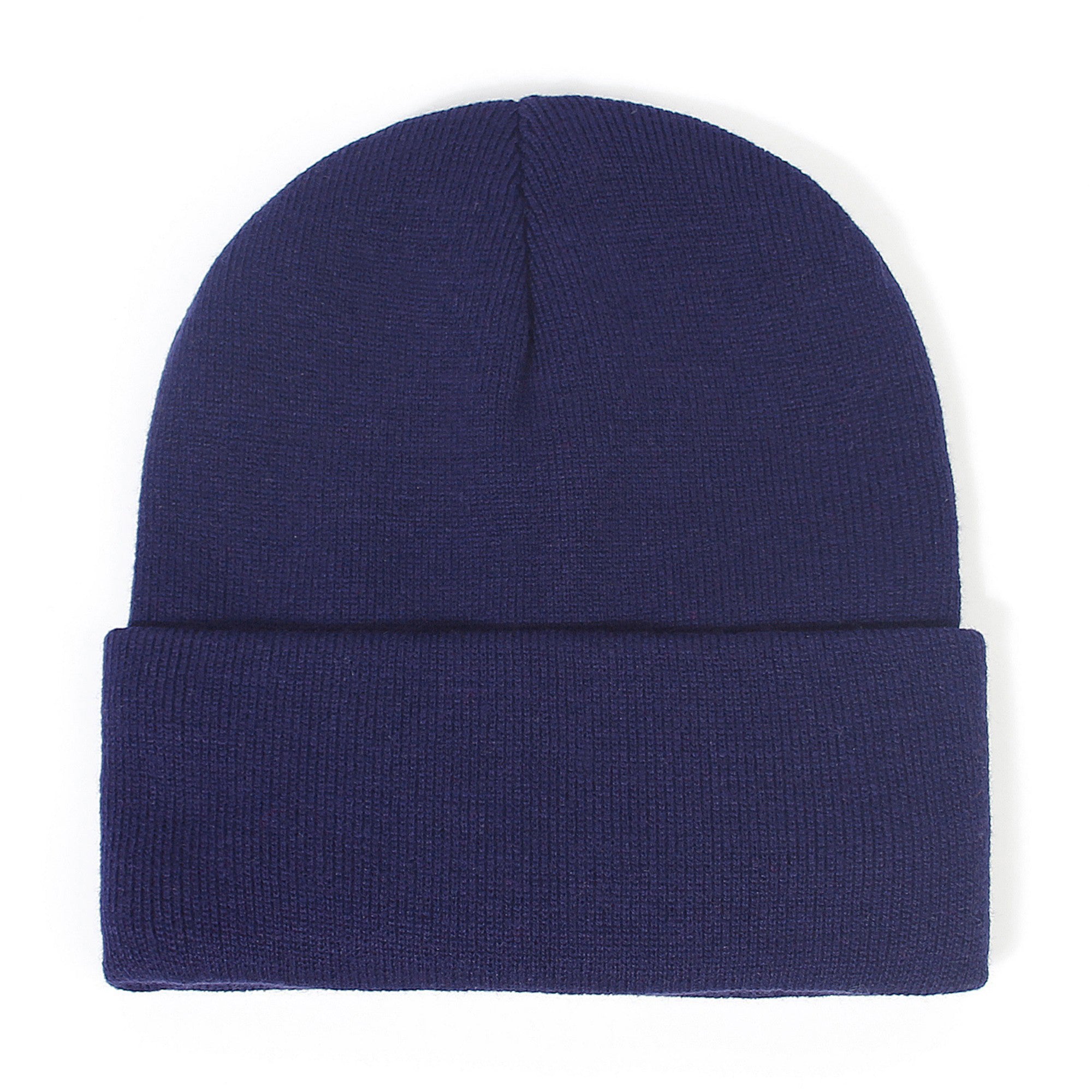 Anna-Kaci Women's Satin Lined Knit Beanie Hat with Folded Cuff for Hair Protection
