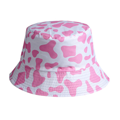 Anna-Kaci Women's Cow Print Bucket Hat - Double - Sided Wear